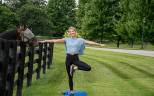 Sunset Yoga at WinStar Farm